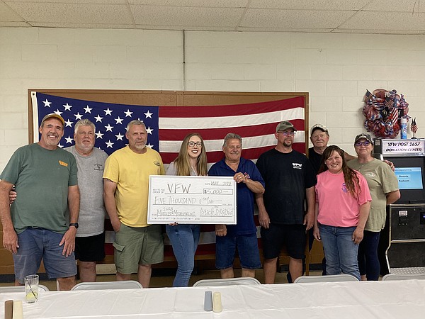 Brick District donates to VFW - Vimarsana News