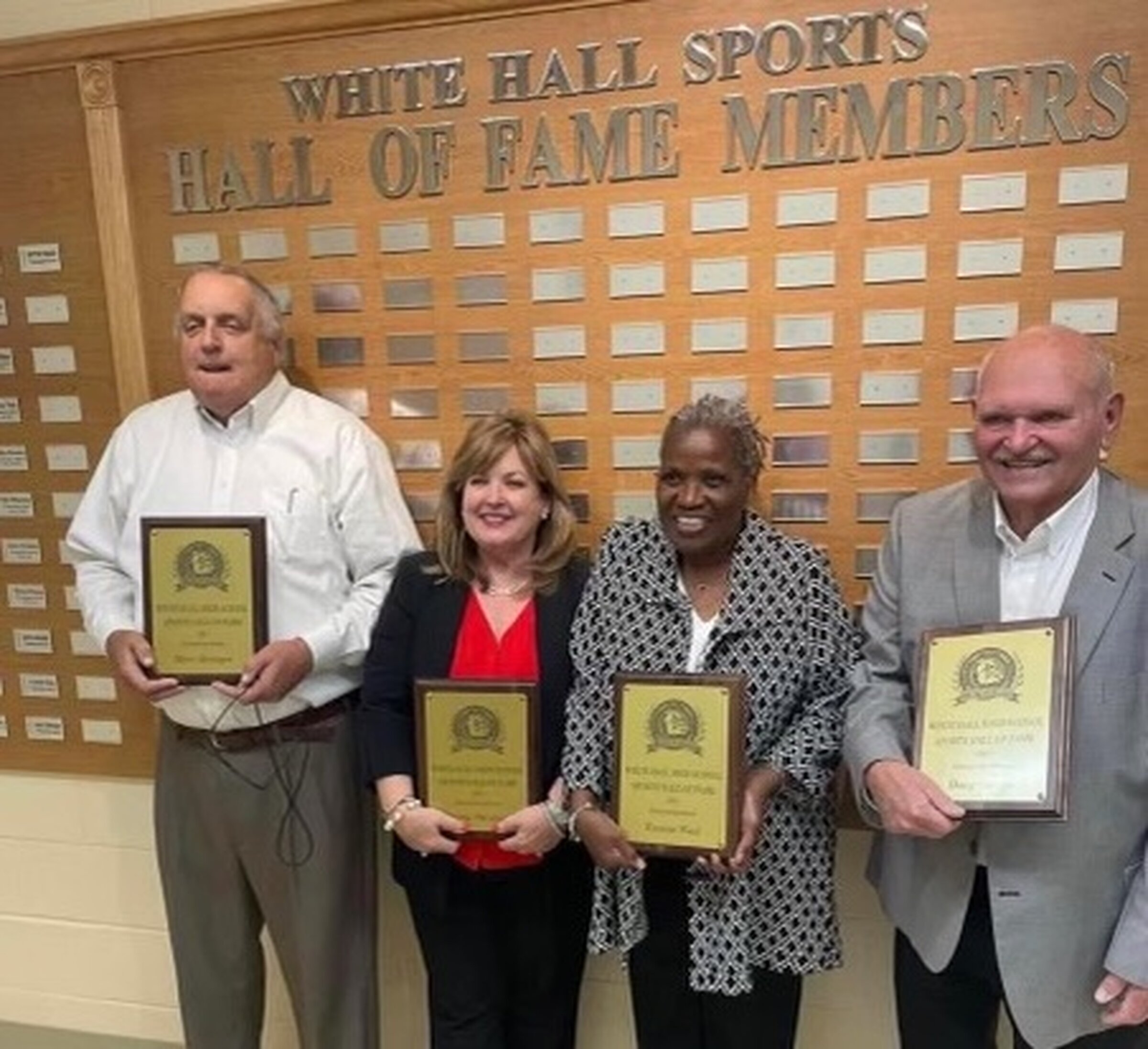 White Hall honors 4 hall-of-famers