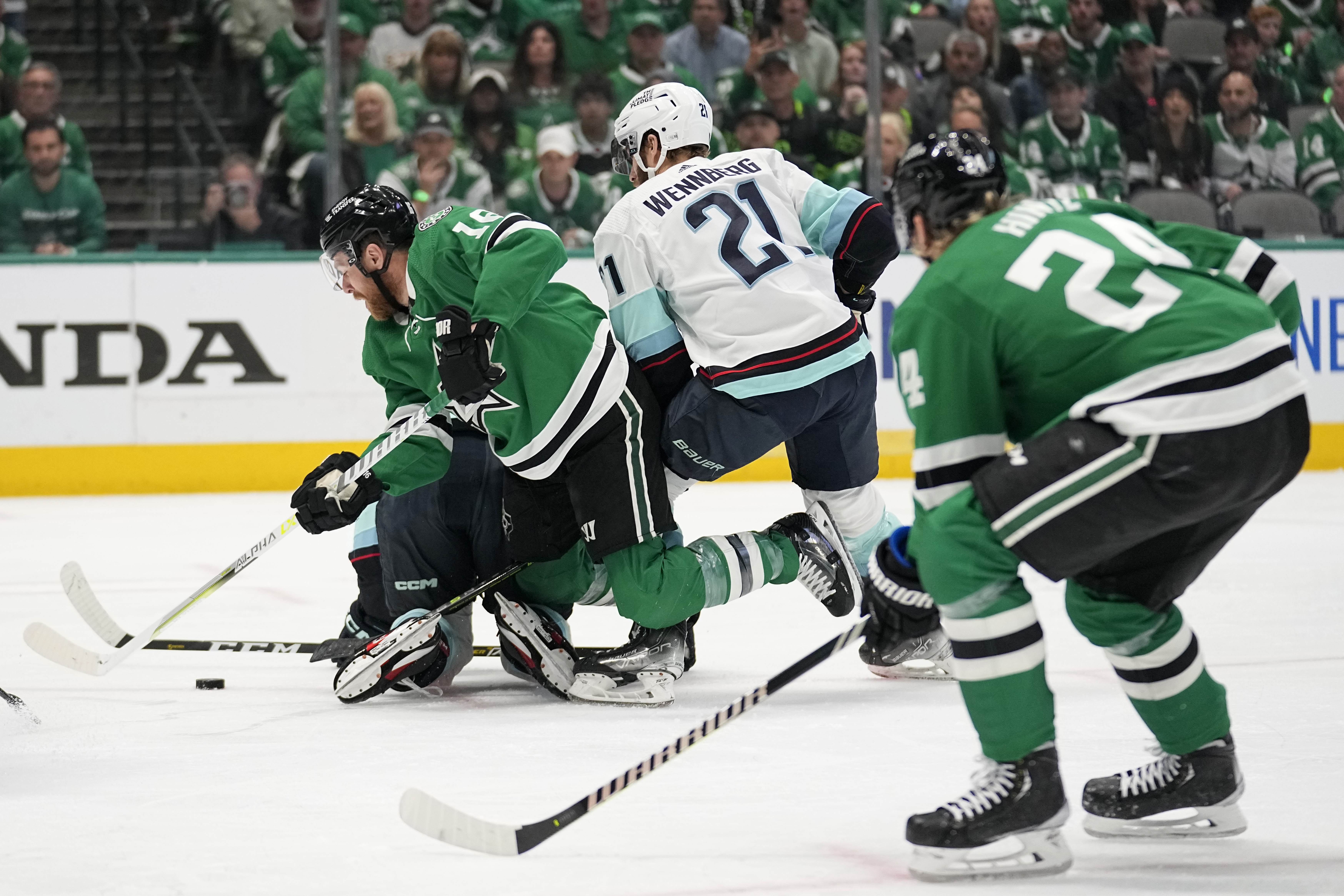 Stars defeat Kraken in Game 7 to set up Western Conference final with  Golden Knights