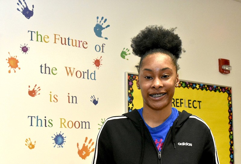 A career in nursing and respiratory therapy await in the future of Arereunti Goodwin, Friendship Aspire Academy Southeast Campus' 2023 valedictorian. (Pine Bluff Commercial/I.C. Murrell)