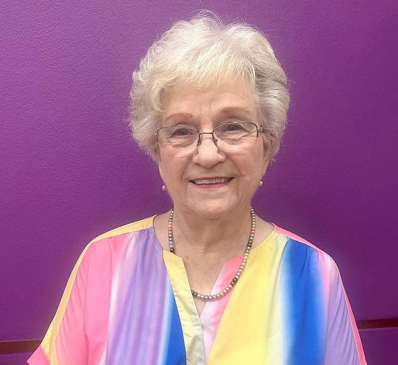 Erma Short was one of 33 CHRISTUS St. Michael Health System volunteers recognized Tuesday, May 16, 2023, for service to the hospital. Short has accumulated 5,000 hours — the most among the honorees. (Photo courtesy of CHRISTUS St. Michael)