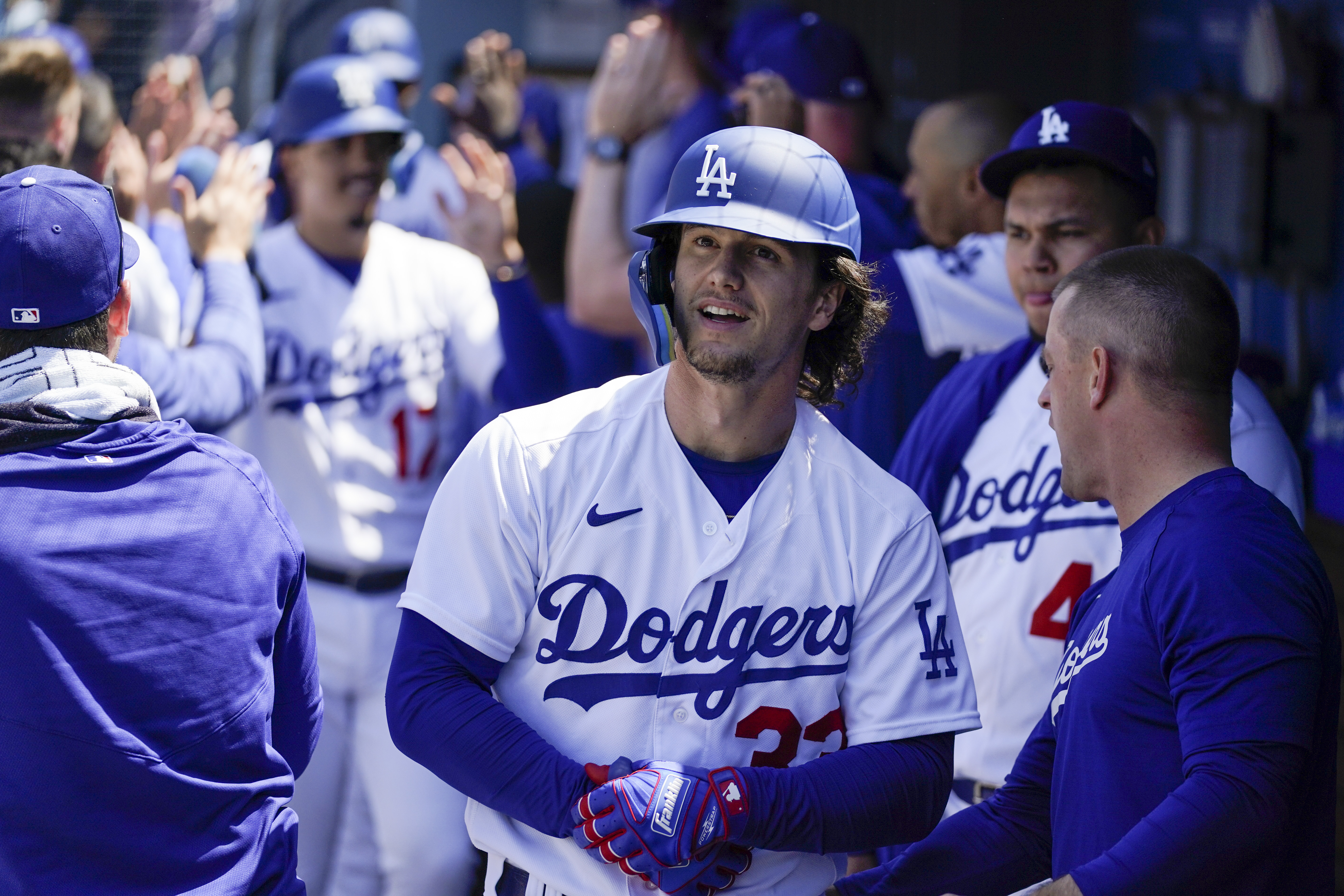 James Outman's ninth-inning grand slam lifts Dodgers over Cubs - True Blue  LA