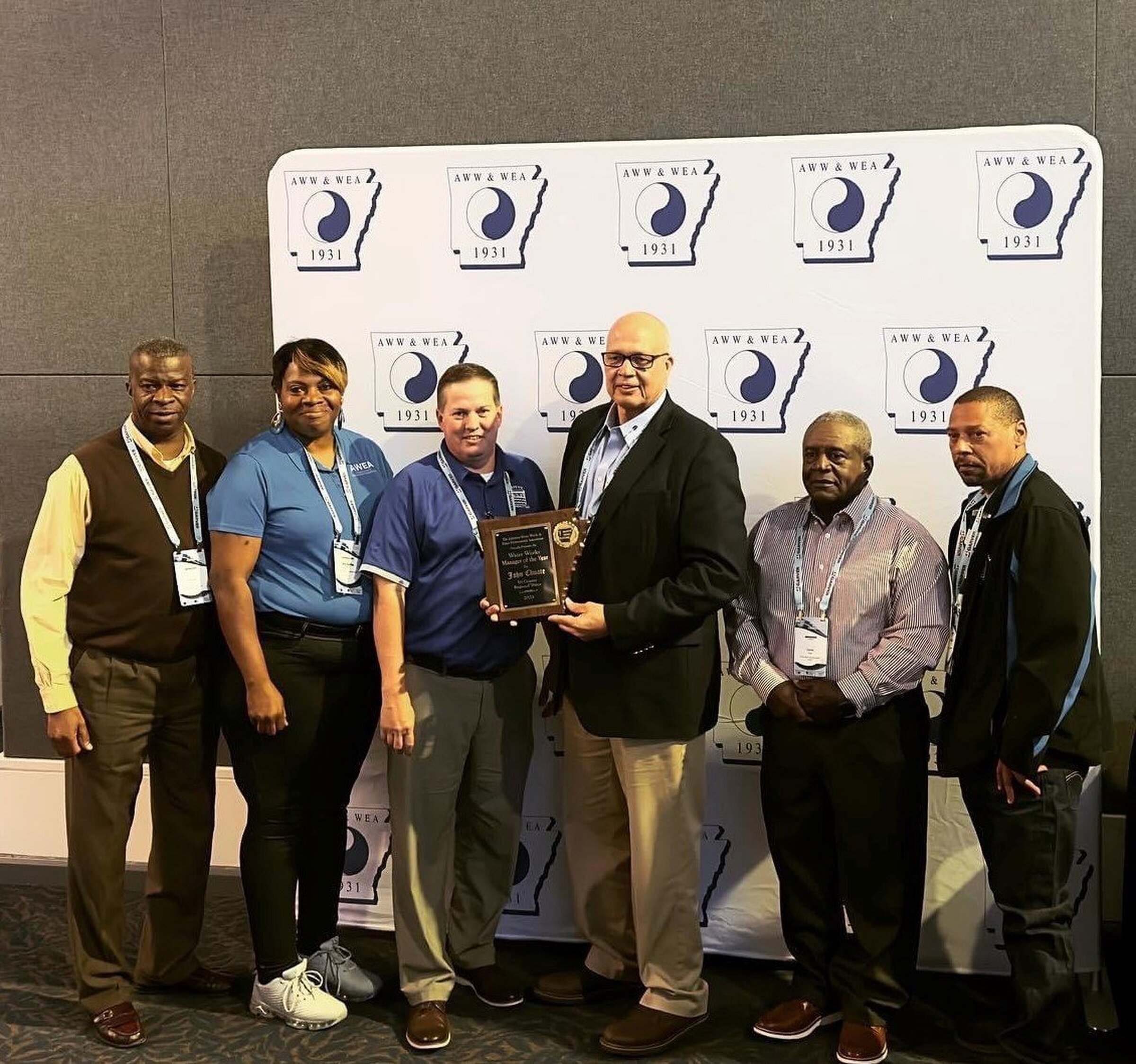 PB Wastewater receives safety award