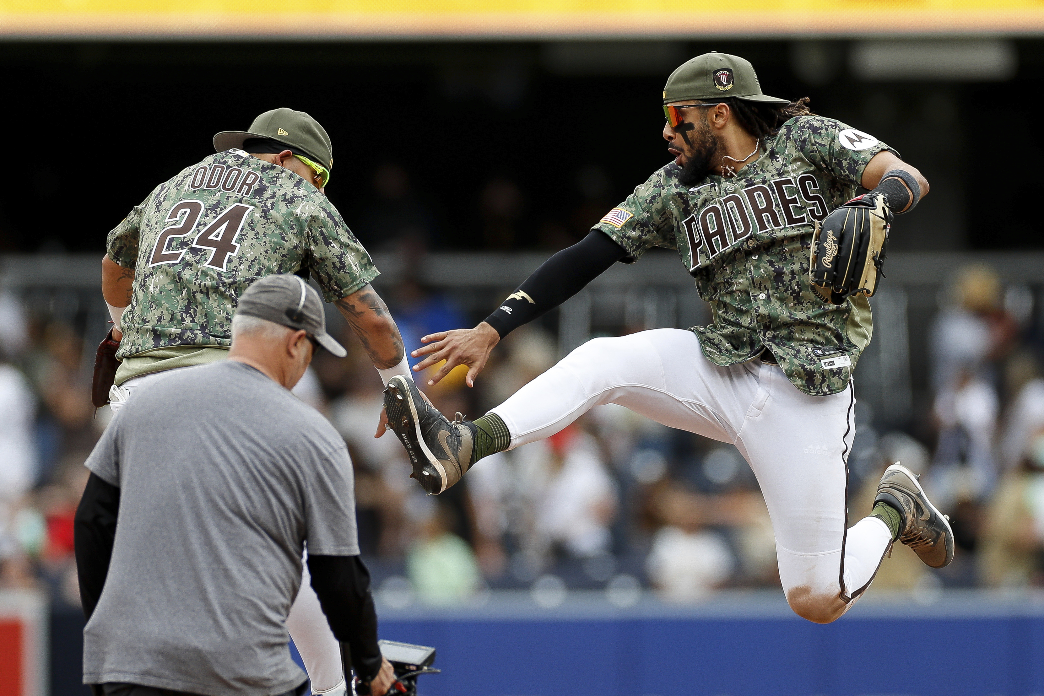 Wacha throws six solid innings as Padres shut out Red Sox, 7-0