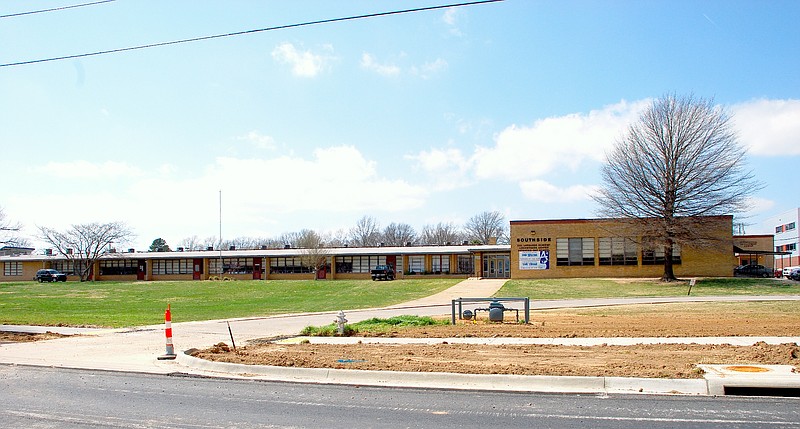 Southside Elementary was completed in 1951. This photo was taken just before it was demolished in 2008 for the expansion of Heritage High School. (Courtesy Photo/James Hales)