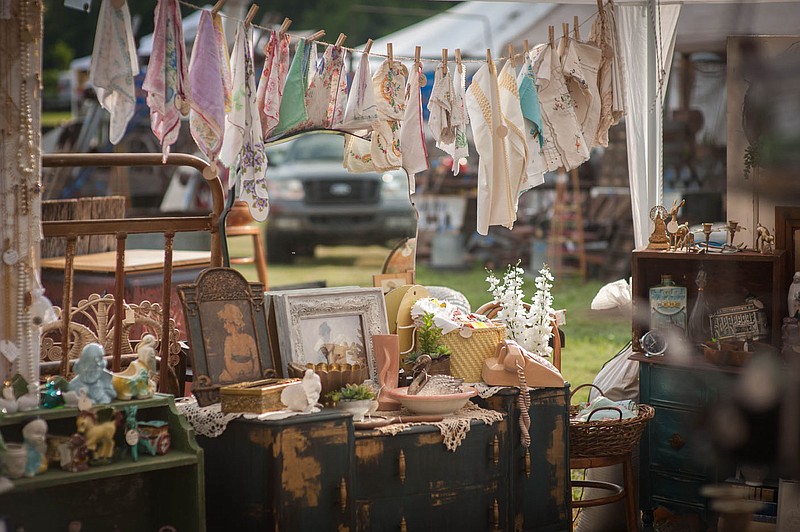 The spring edition of the Junk Ranch will feature more food vendors — including favorites like Wicked Wood Fired Pizza, Mamas Sweet Tea, Crust & Crumb and Yoders Pies — and an increase in vintage clothing vendors, according to co-founder Amy Daniels. Daniels and co-founder Julie Speed will celebrate the 10th anniversary of this popular event at the fall 2023 show.

(Courtesy Photos/Lara Jo Hightower)