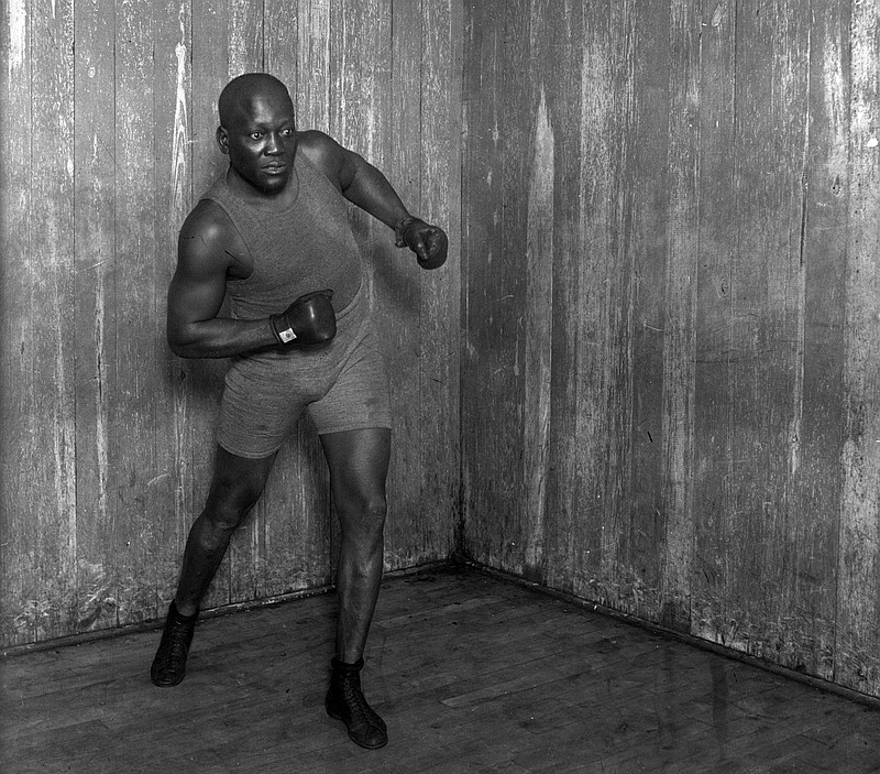 Boxing legend Jack Johnson in an undated photo. (File photo/Chicago Tribune/TNS)