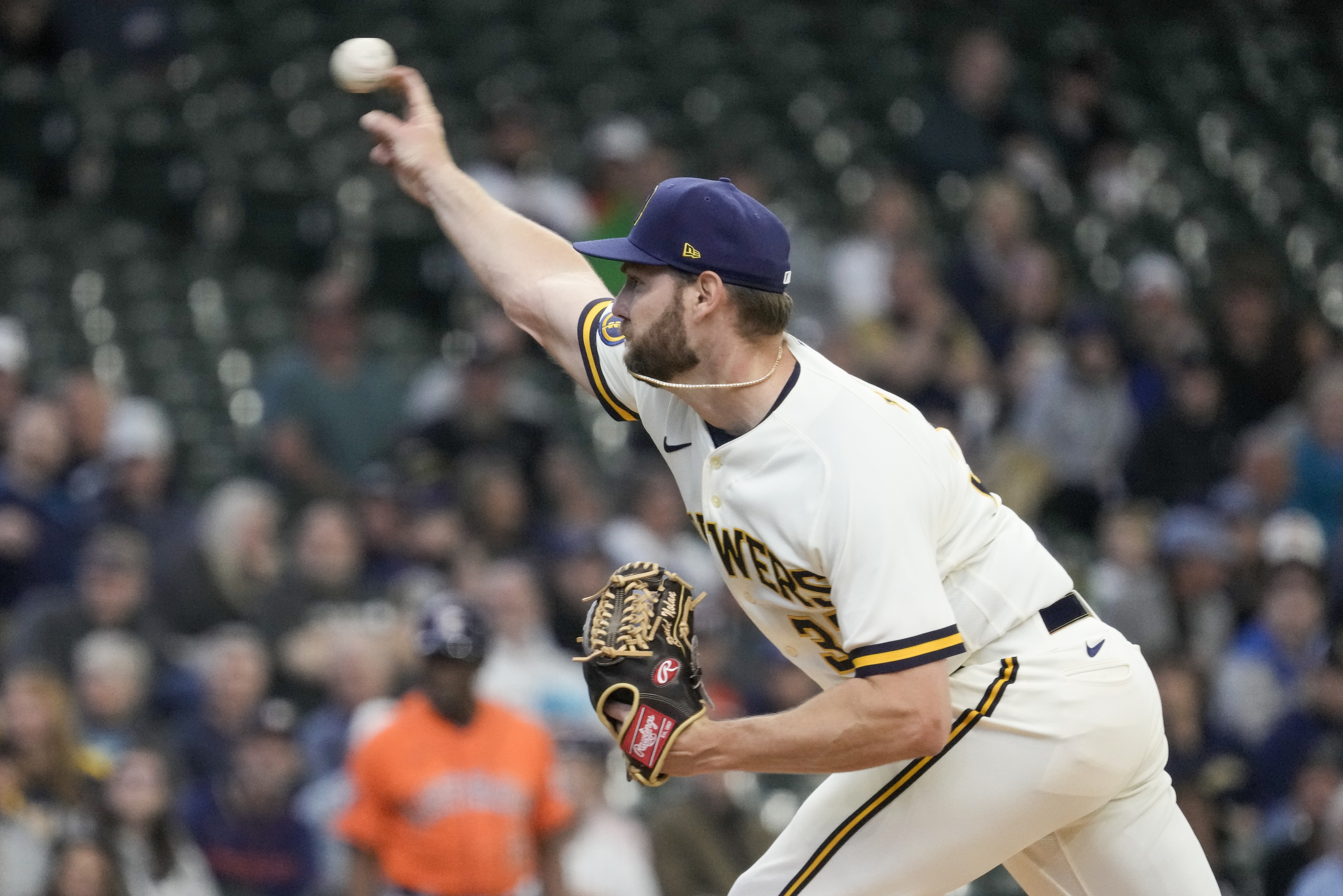 Brewers acquire pitcher Bryse Wilson from Pirates, sign Wade Miley