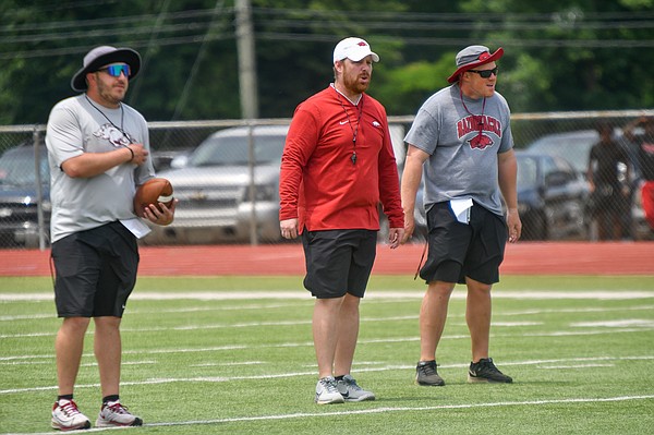 Prep Football: Arkansas High explosive in Red-White game, looking ...