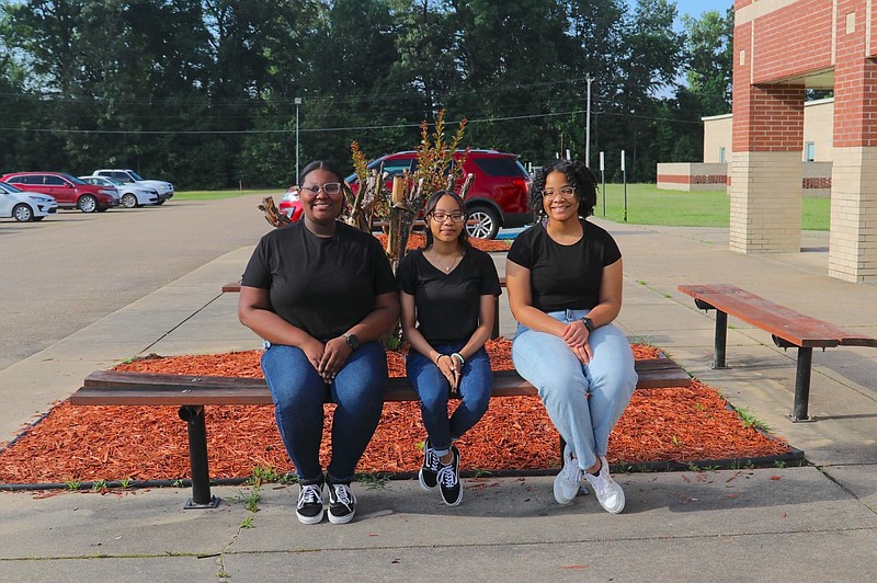 Tae V'Annah Lilly, JayLyn Lindsey and Dorian Rice have been selected to attend the 2023 Arkansas Governor's School. (Contributed)