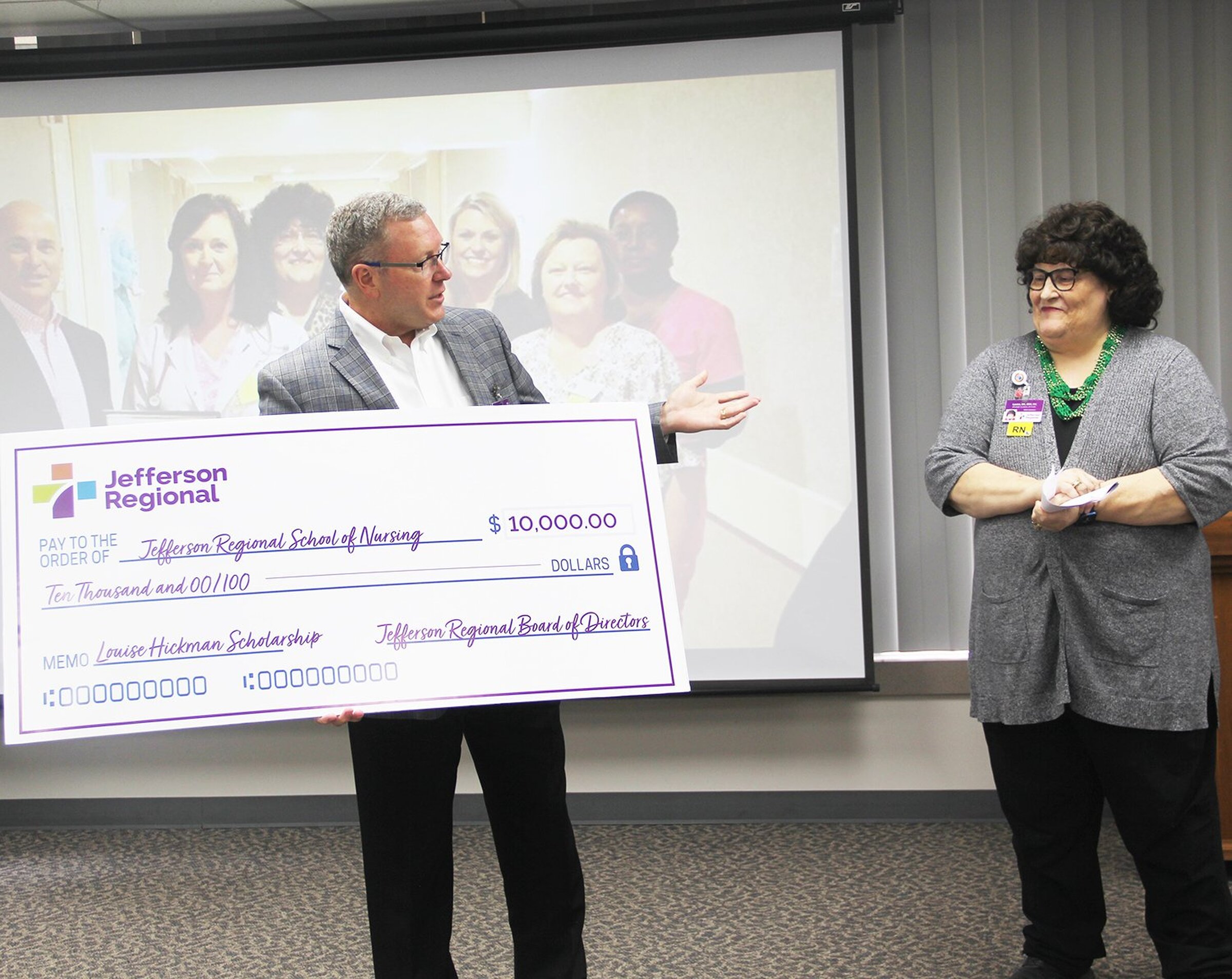 Long-time JRMC nursing exec retires