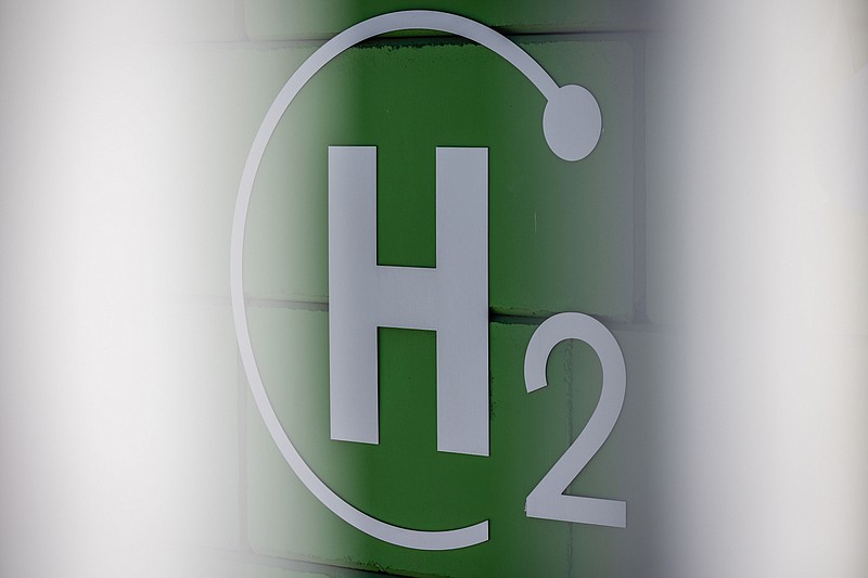 An H2 logo. MUST CREDIT: Bloomberg photo by Angel Garcia