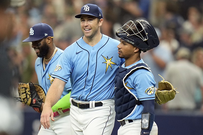 Paredes drives in four runs as Rays down Dodgers