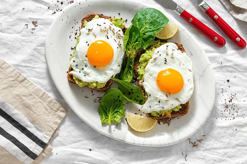 Combining a protein, healthy fat and a complex carb is the perfect recipe to help you sustain energy throughout the day while curving cravings.  (Dreamstime/TNS)