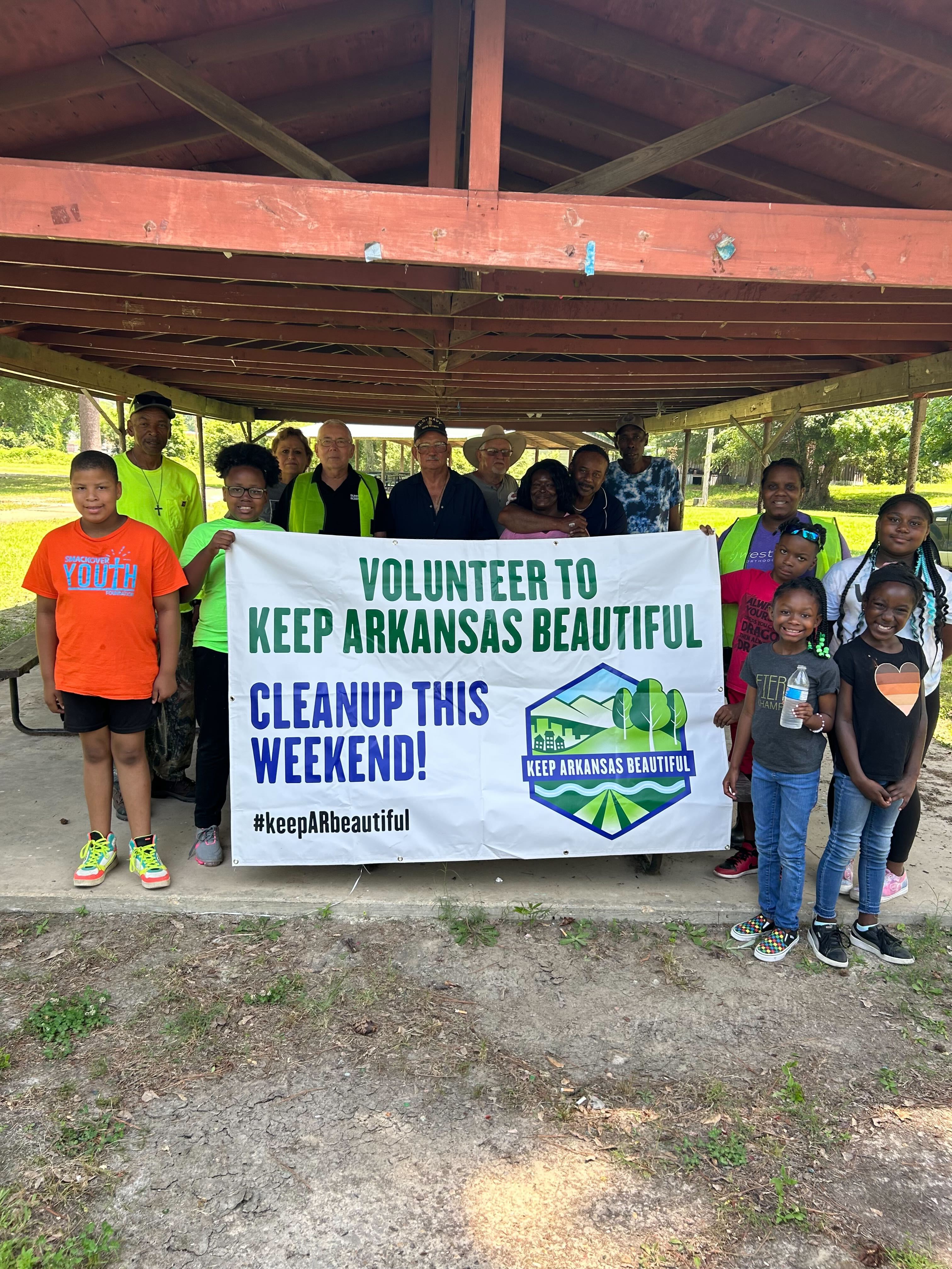 Weekend cleanup in Smackover