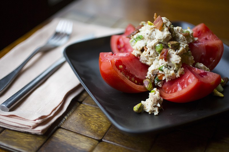 Chicken Salad Stuffed Tomatoes 
(Democrat-Gazette file photo)