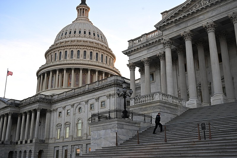 The U.S. Capitol in Washington, D.C., on Dec. 13, 2022. MUST CREDIT: Washington Post photo by Matt McClain
