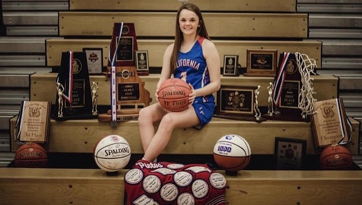 During her four seasons with the Lady Pintos from 2018-2021, Tristan Porter became one of the most accomplished players in California High School basketball history. (Photo submitted by Tristan Porter)