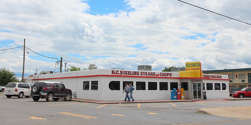 The Old South Restaurant, located at 1330 E. Main in Russellville, was featured in the River Valley Eats column on May 28, including this photo. Columnist Kat Robinson reports the building burned badly overnight.
(Courtesy Photo/Kat Robinson)