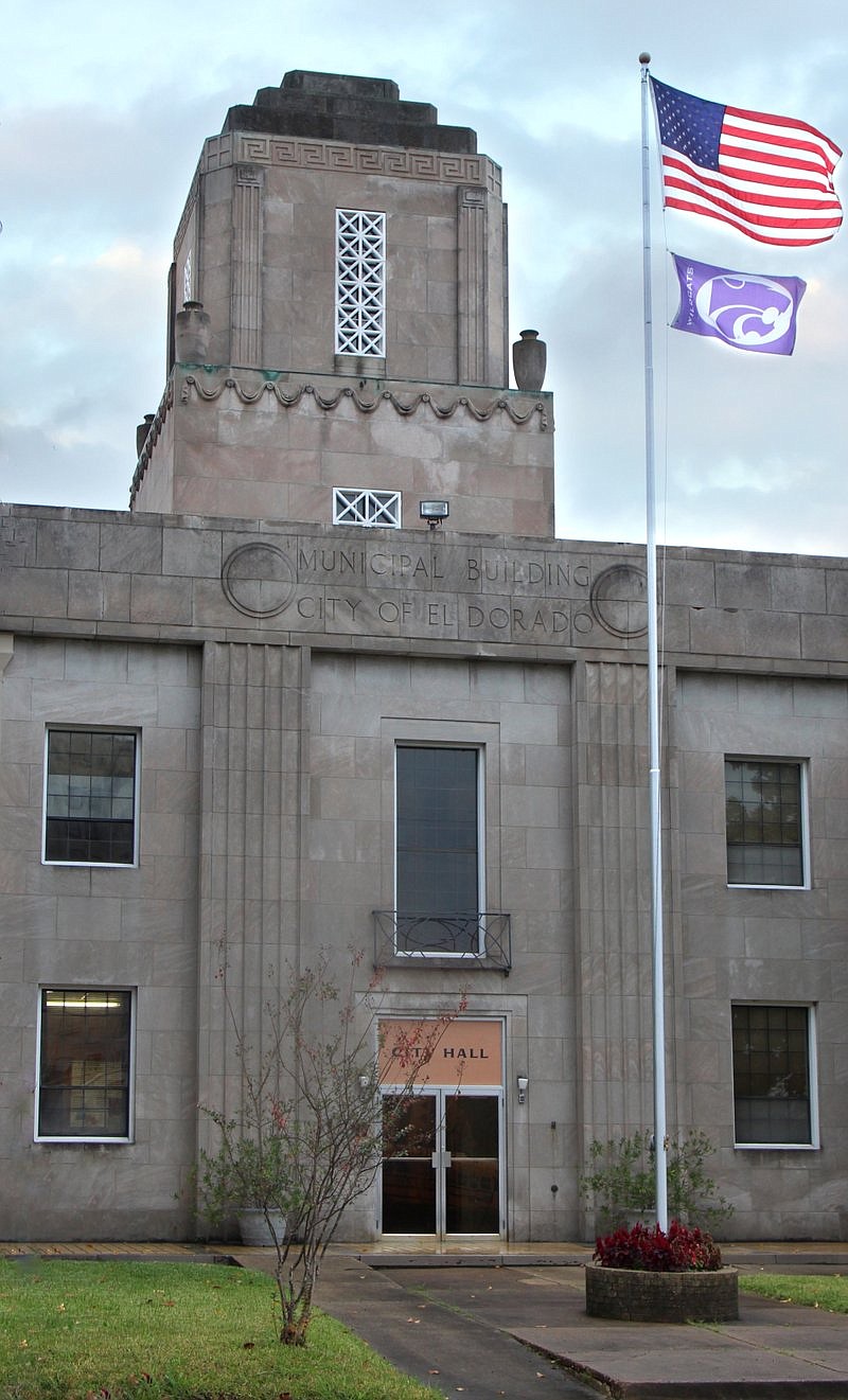 El Dorado City Hall is seen in this News-Times file photo.