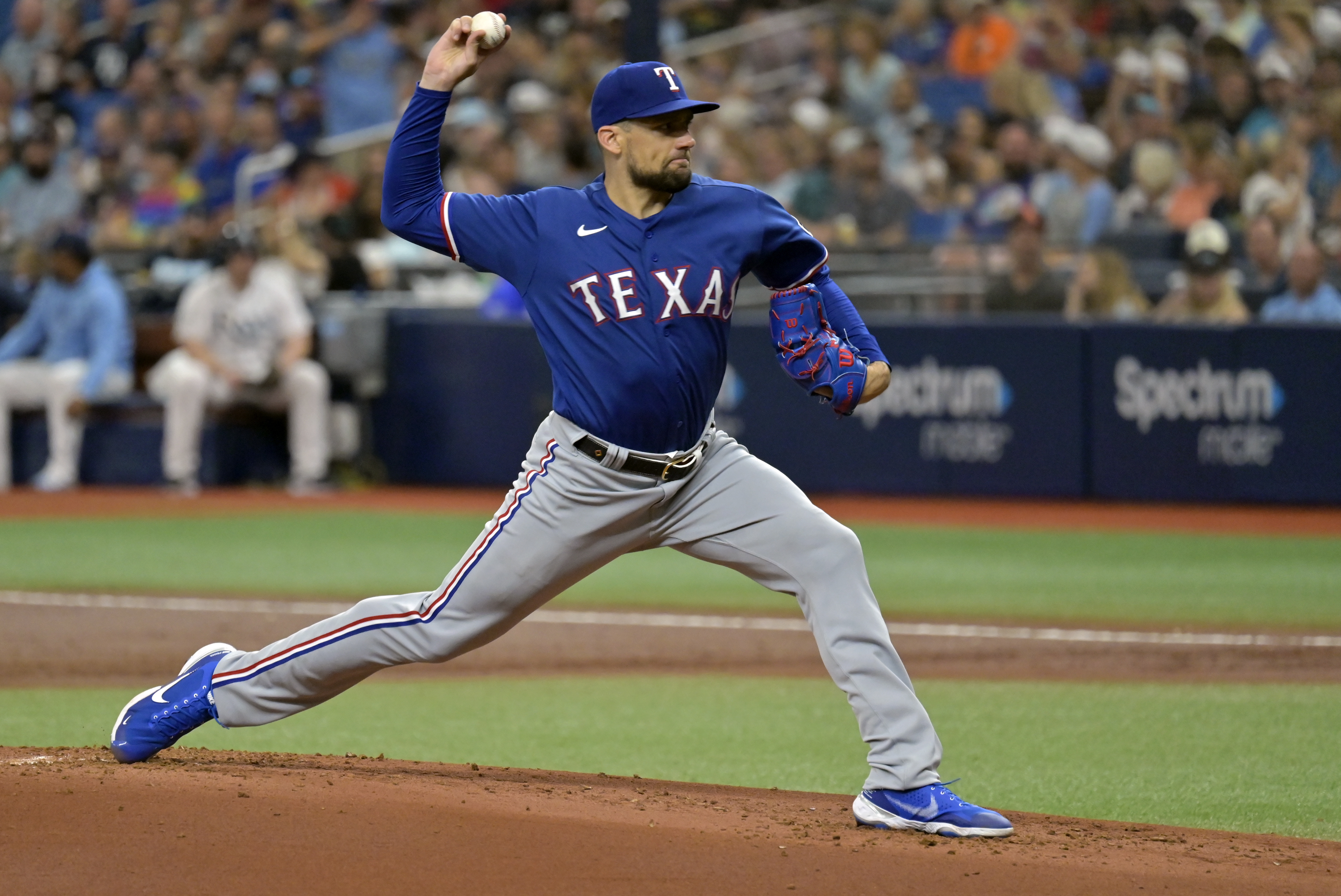 Nathan Eovaldi pitches 6 scoreless innings as Rangers beat Rays 5-3 – NBC 5  Dallas-Fort Worth