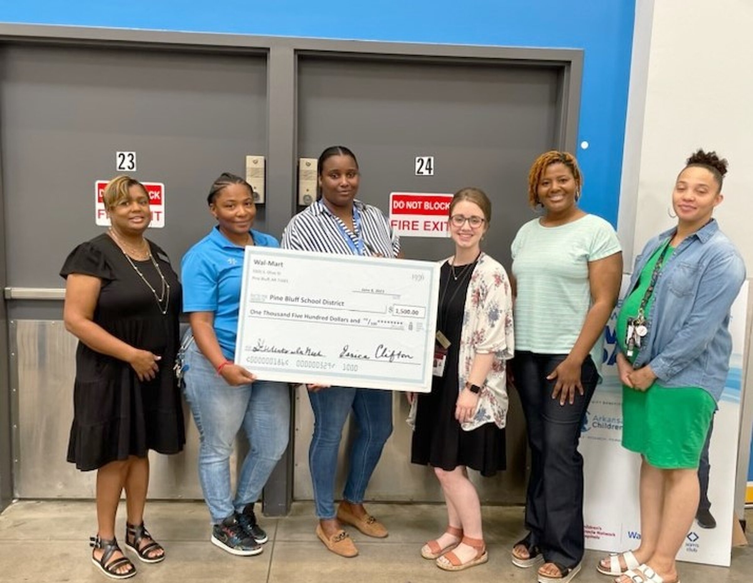 Walmart gives PBSD grant