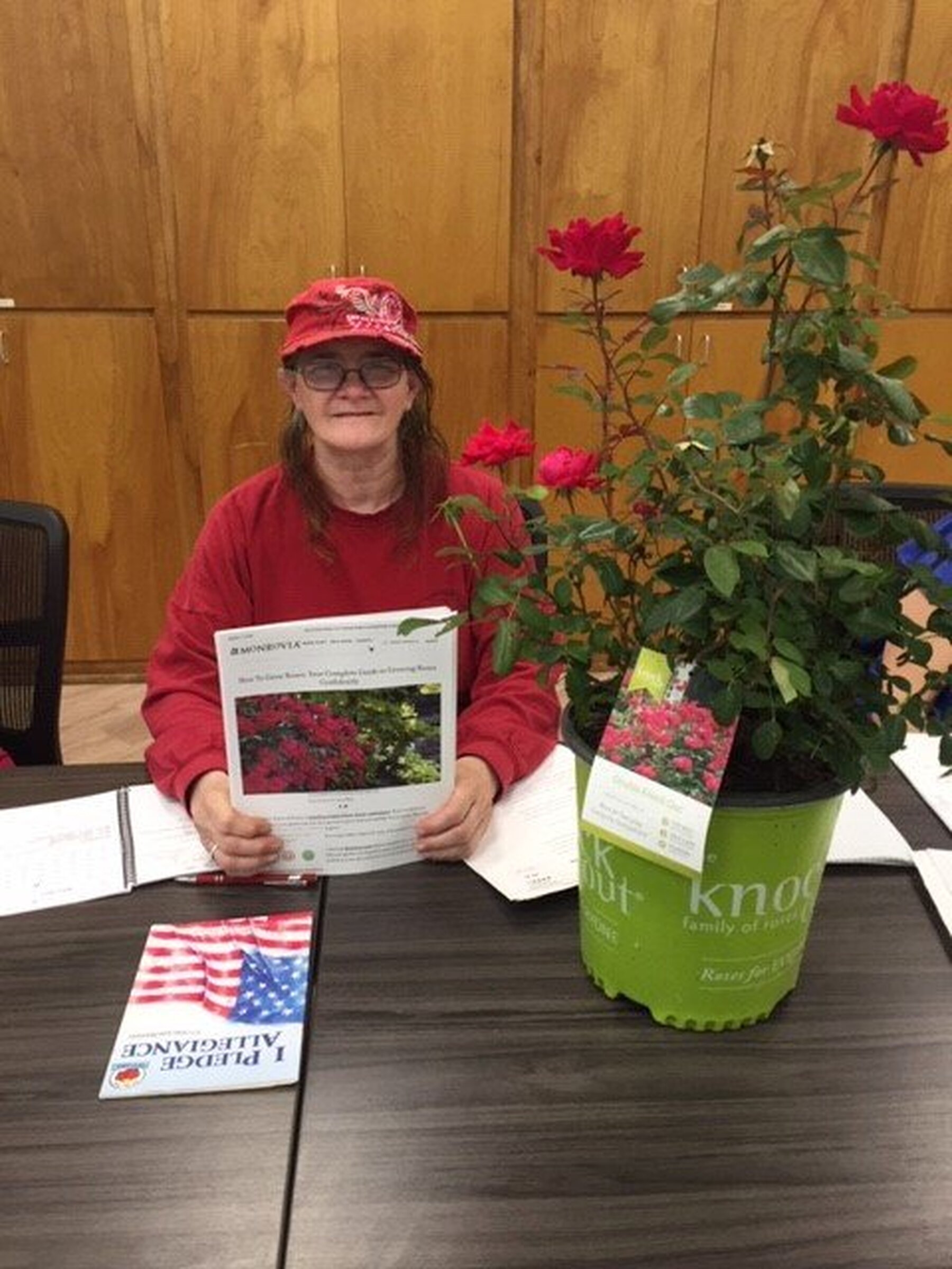 Willing Workers of White Hall study roses