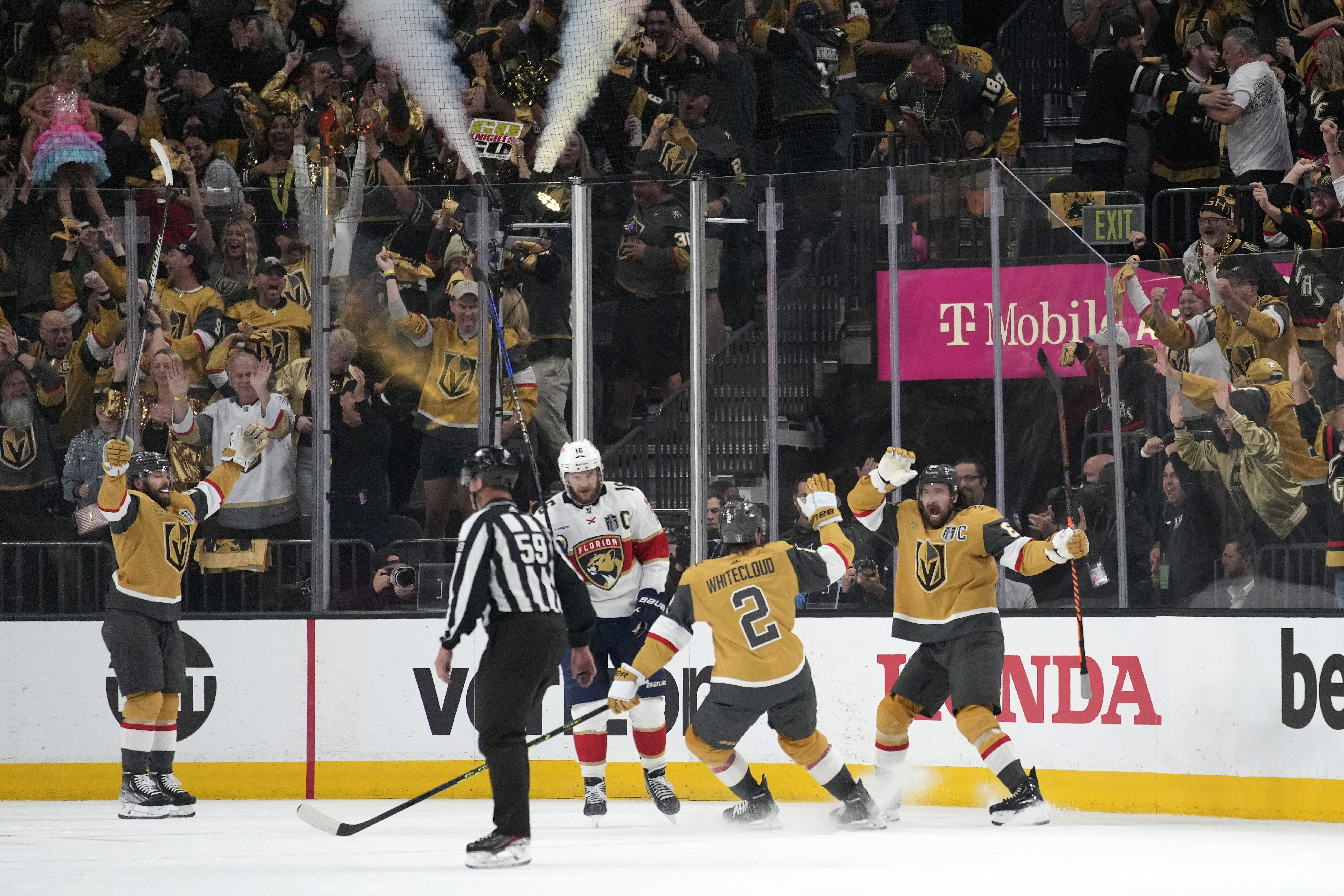 Golden Knights blast Panthers, 9-3, in Game 5 to capture first Stanley Cup title