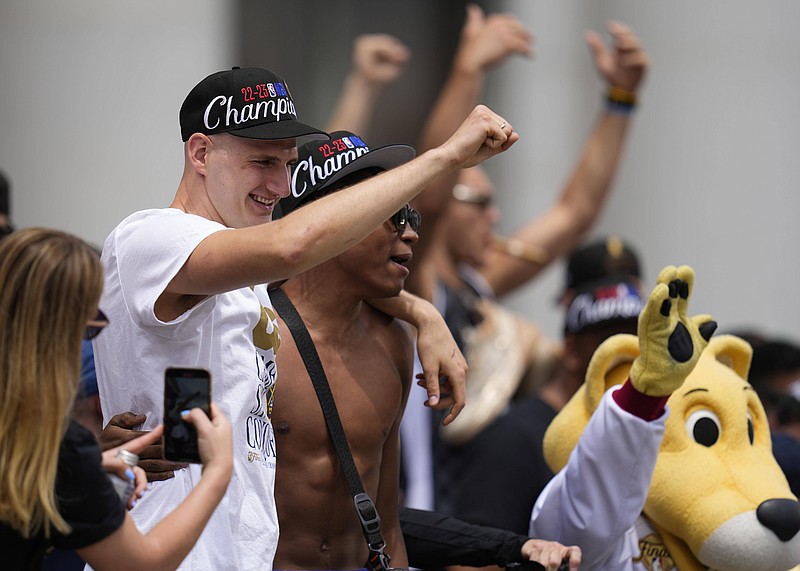 Nuggets’ first title ends with parade The Arkansas DemocratGazette