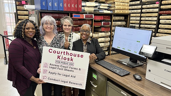 Courthouse kiosk will help court users in Ouachita County Circuit Court