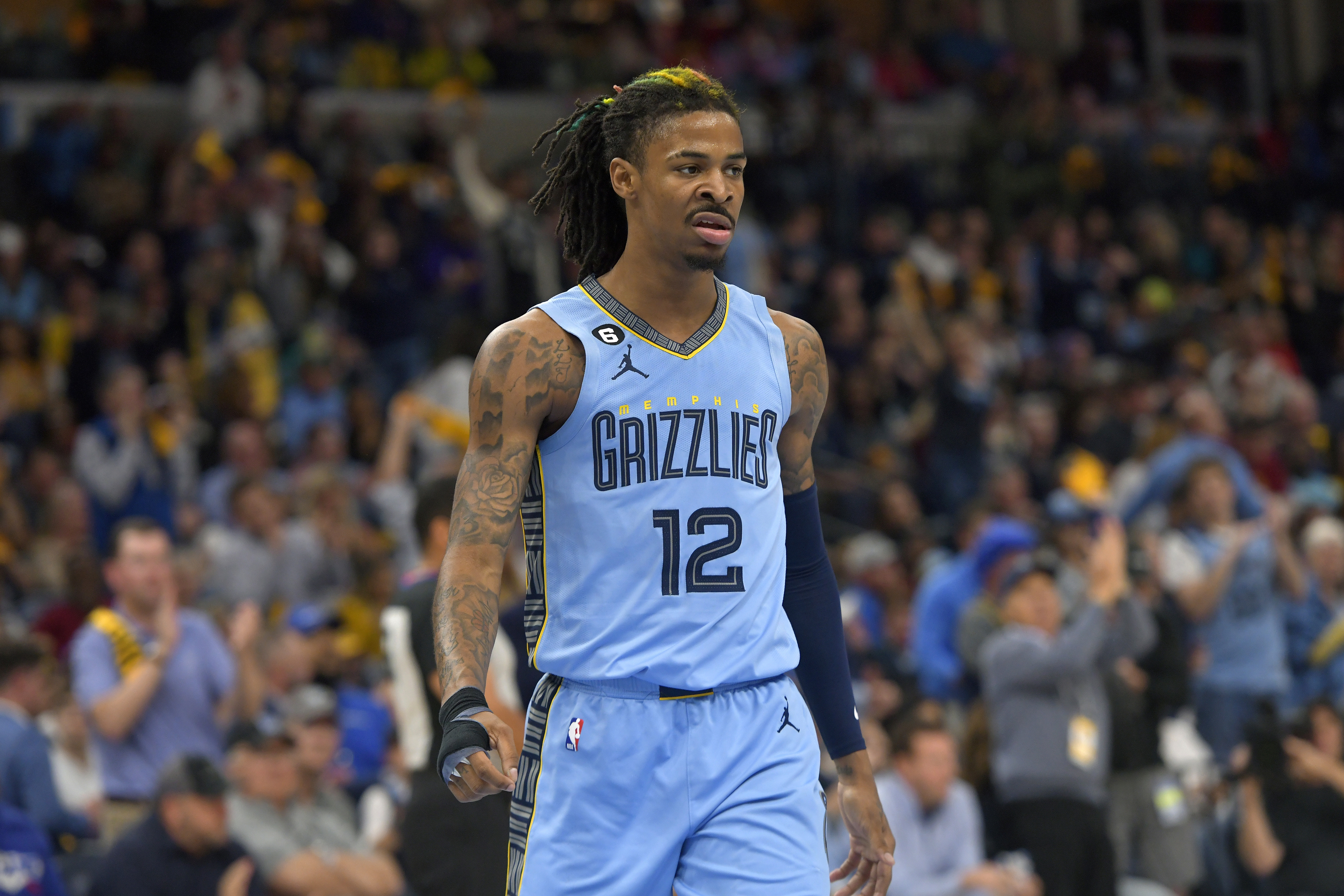 Grizzlies star Ja Morant given eight-game NBA ban for stripclub gun  incident, Memphis Grizzlies