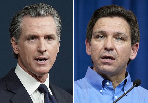 Inside the deepening rivalry between DeSantis Newsom