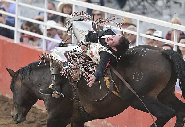 RODEO Youth win the day in bareback bronc on opening night RODEO Youth win the day in bareback bronc on opening night