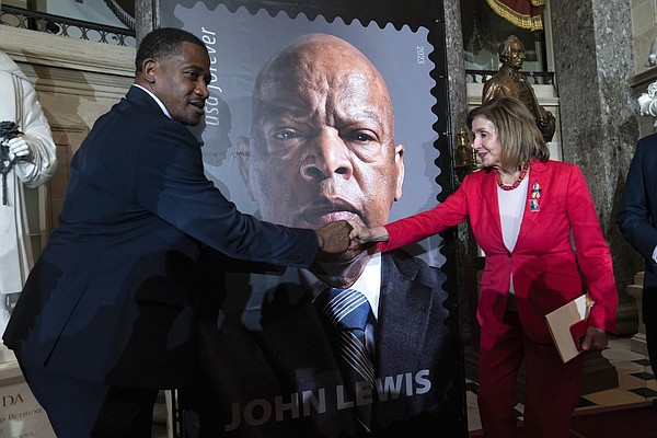 Stamp honors lawmaker Lewis