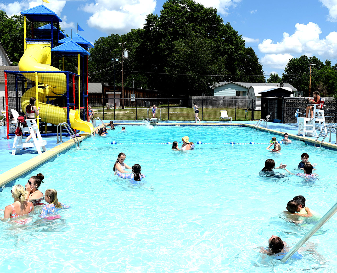 Heat drives residents to local pools Westside Eagle Observer
