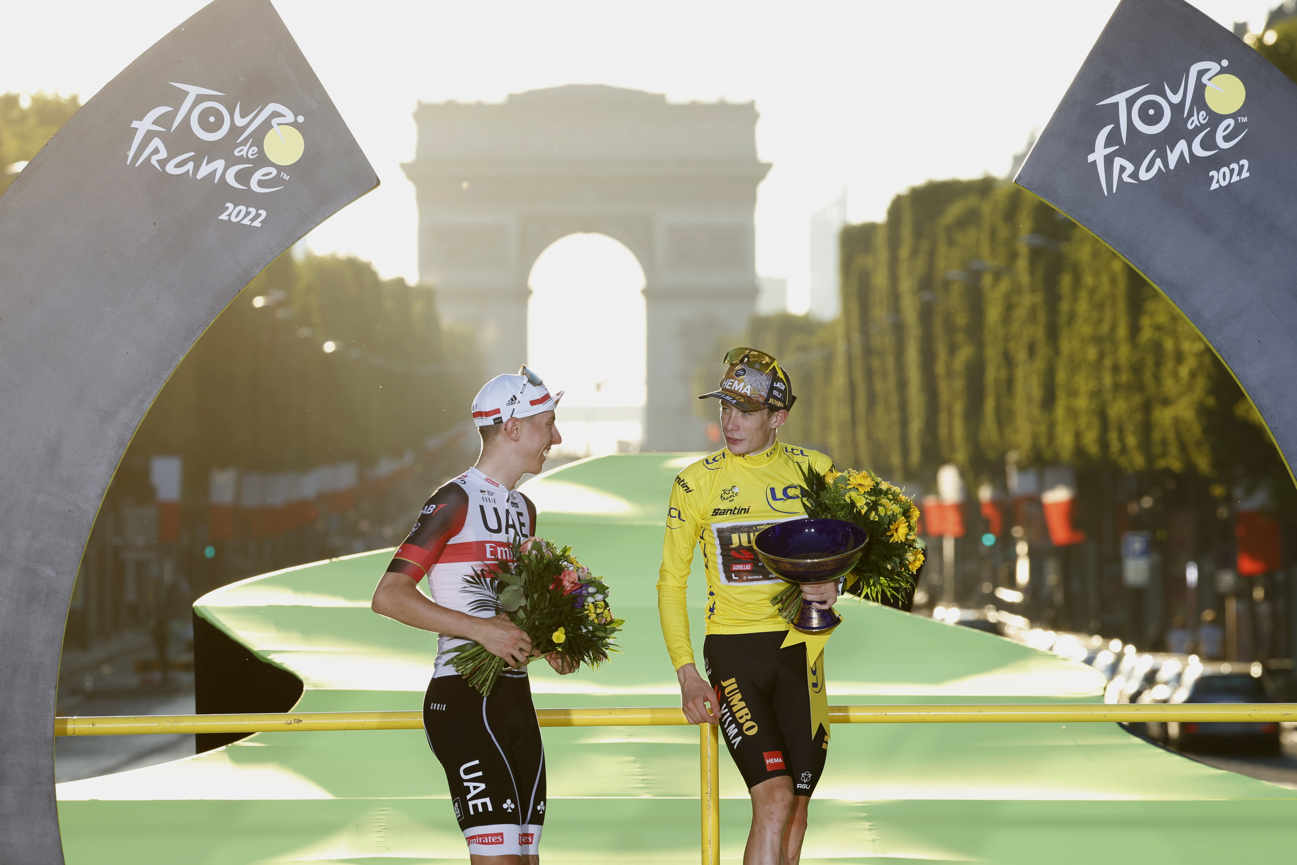Tour de France 2023 Replica Team Jersey by Santini - Yellow