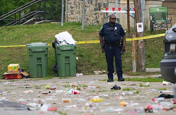 Baltimore block party gunfire kills 2 injures 28 Baltimore block party gunfire kills 2 injures 28
