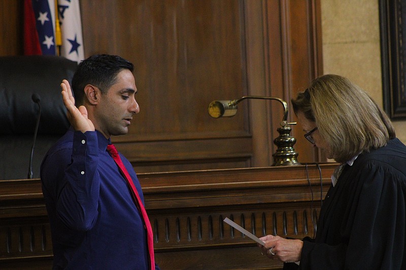 Vartenian sworn in as District 2 JP El Dorado News