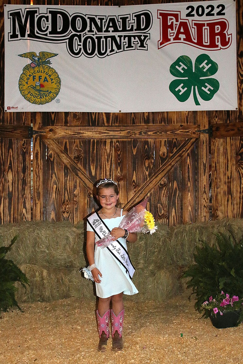 2022 Fair pageant winners McDonald County Press