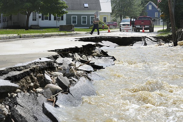 Surging river floods Vermont's capital as crews rescue more than 100 people - Vimarsana News
