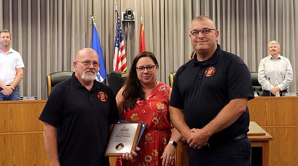 City council holds public hearing for rezoning, recognizes fire captain - Vimarsana News