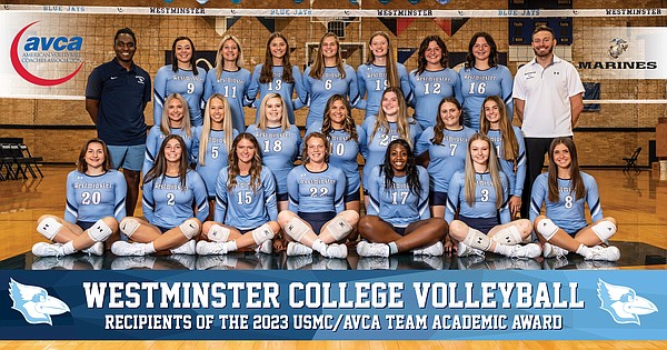 Blue Jays volleyball team receives prestigious USMCAVCA team academic award Blue Jays volleyball team receives prestigious USMCAVCA team academic award