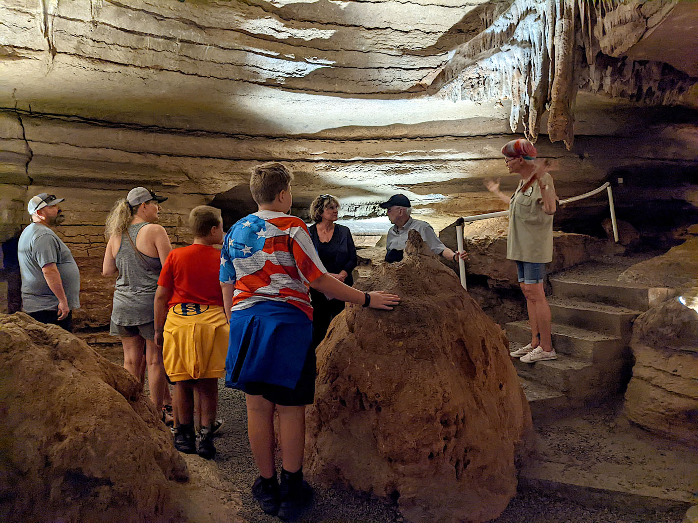 Bluff Dwellers Cave is cool way to spend a hot afternoon