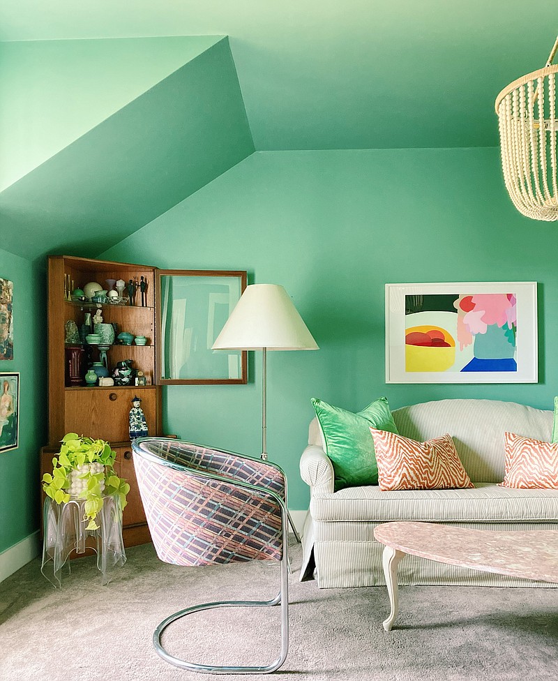 5 New Green wall paint COLOR TRENDS