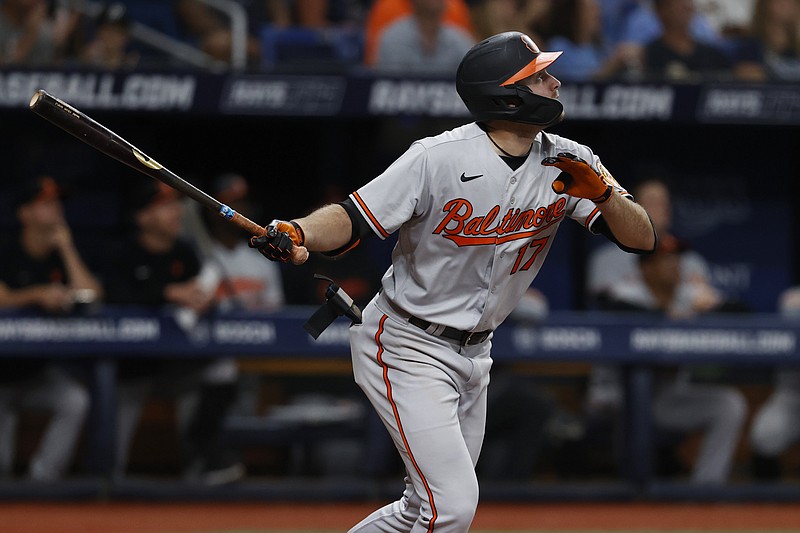 Cowser and Bautista star as Baltimore Orioles beat Tampa Bay Rays, 4-3 ...