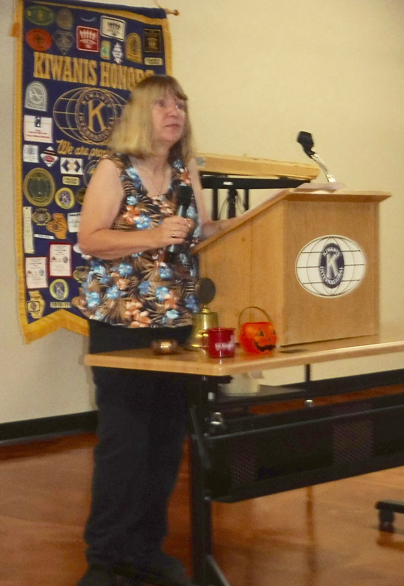Senior center director speaks to Gravette Kiwanis Westside Eagle Observer