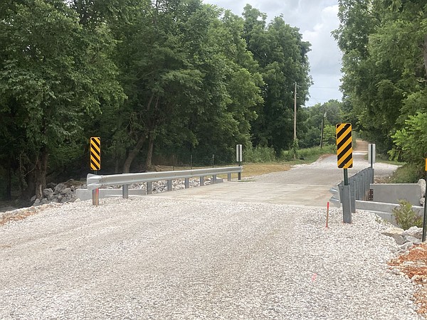 Gooseberry Road bridge outside Bentonville opens Gooseberry Road bridge outside Bentonville opens