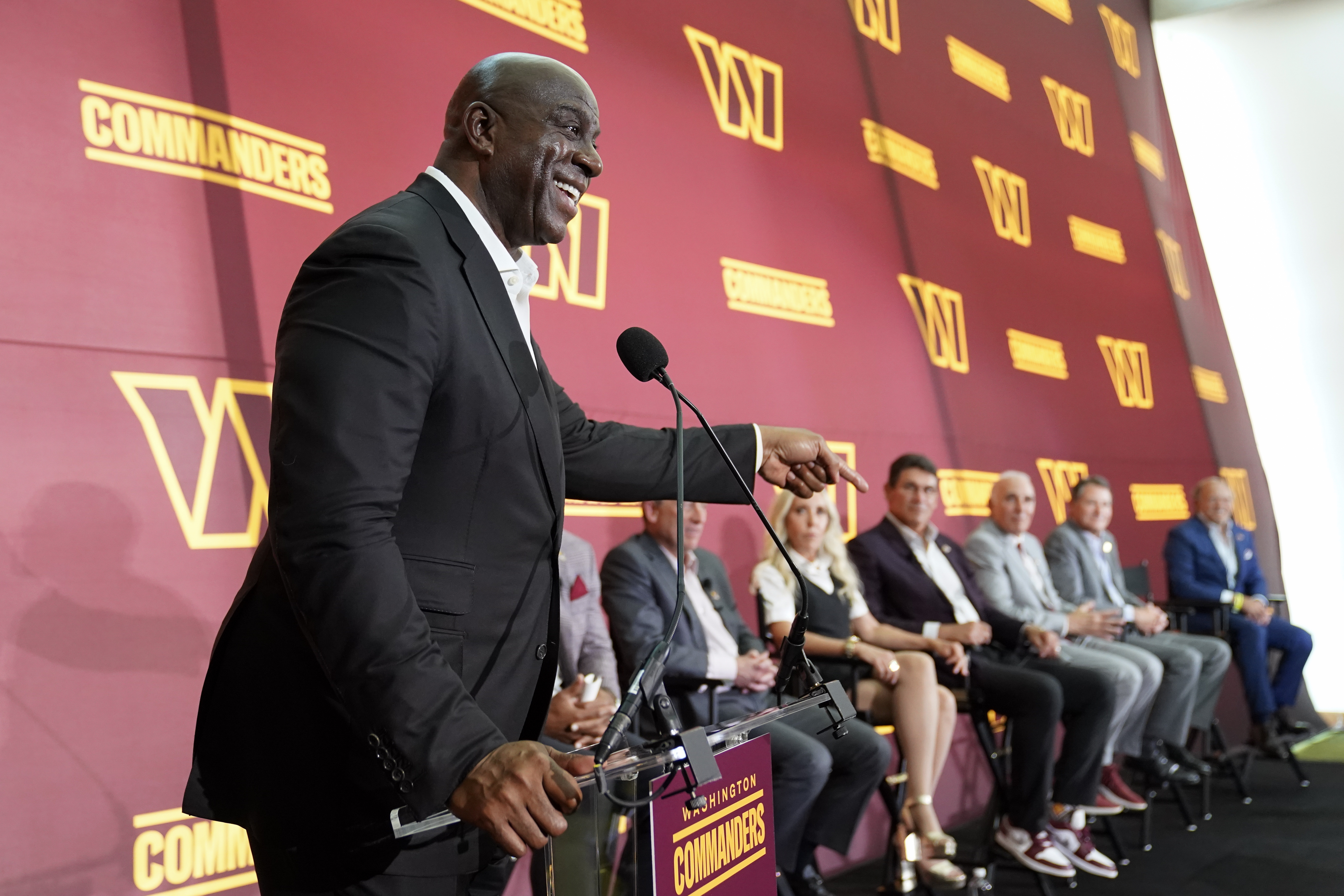 Magic Johnson explains why co-owning NFL team means so much 'as a proud  Black man'