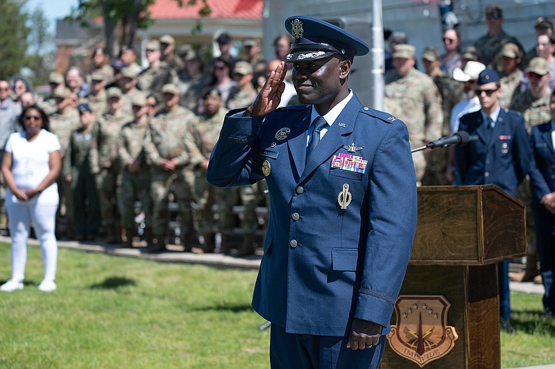 Camden native assumes command of 90th missile wing Camden News