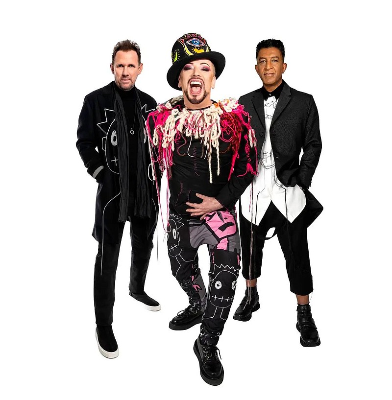 "I think its good if people dress up and have fun … there seems to be a real turning away of self-expression. It is fascinating that we can all see each other now on the internet and yet theres this kind of fear of being individual," says Boy George. An authentic evening of ‘80s music starts at 7 p.m. Aug. 14 with Boy George and Culture Club, Howard Jones and Berlin. "Red, gold and green…" will certainly be seen. (Courtesy Photo)